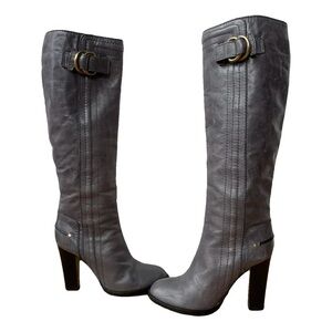 Nine West Brown Knee-High Women's Boots